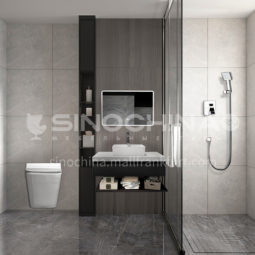 Creative space-modern minimalist style apartment bathroom design CM1015